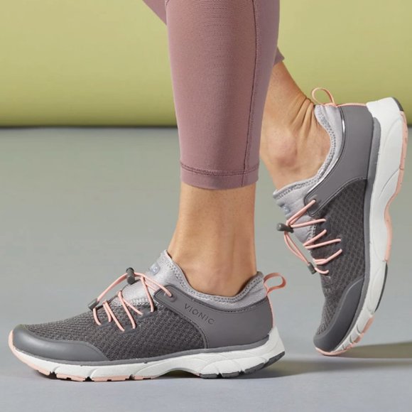 Vionic Shoes - Vionic Bungee Lace Mesh Sneaker - London